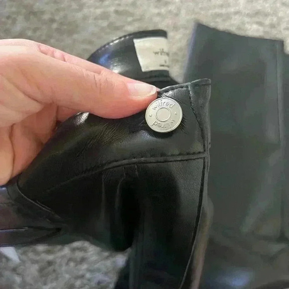 Wilfred Melina High Waisted Black Vegan Leather Pants Women’s Size 16 NWT - Picture 7 of 16